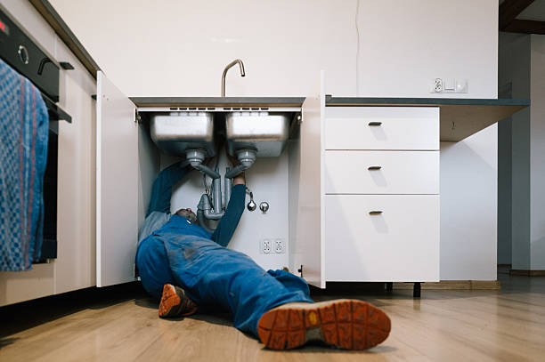 Professional Leak Detection technician working in Elkin, NC